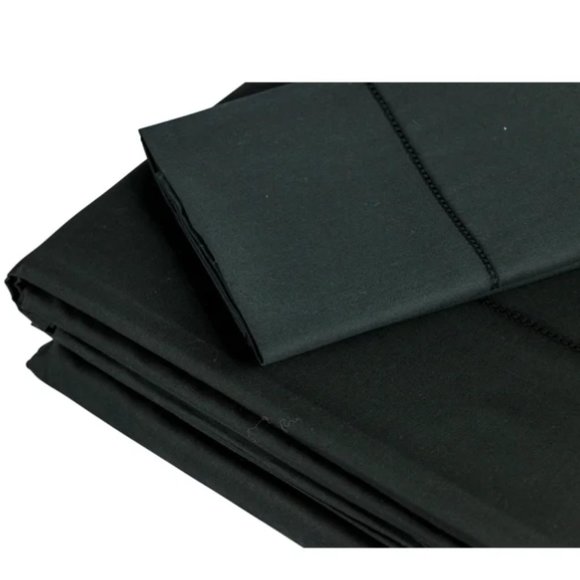 Light-Weight Microfiber Sheet Set - Queen, Black - Picture 1 of 3